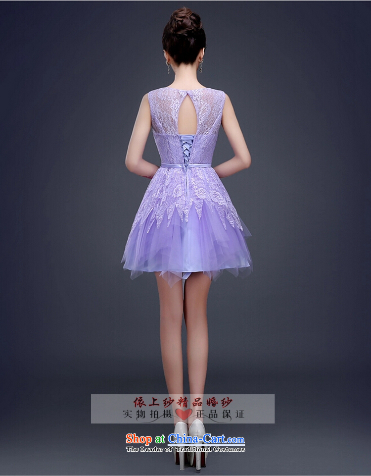 Yong-yeon and evening dresses 2015 new bridesmaid dress spring marriage Korean fashion the small dining Dress Short of Purple light purple Sau San XL Photo, prices, brand platters! The elections are supplied in the national character of distribution, so action, buy now enjoy more preferential! As soon as possible.