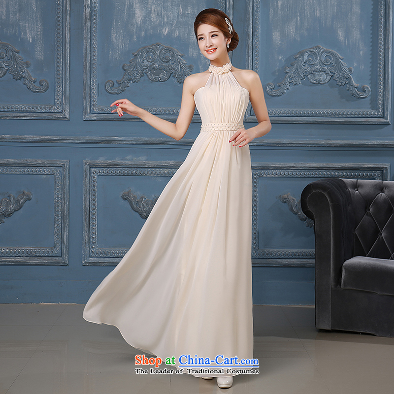 The first white into about straps for larger moderator dress womens single shoulder banquet evening dresses 2015 new bridesmaid dress skirt long Sau San A XXL, white first into about shopping on the Internet has been pressed.