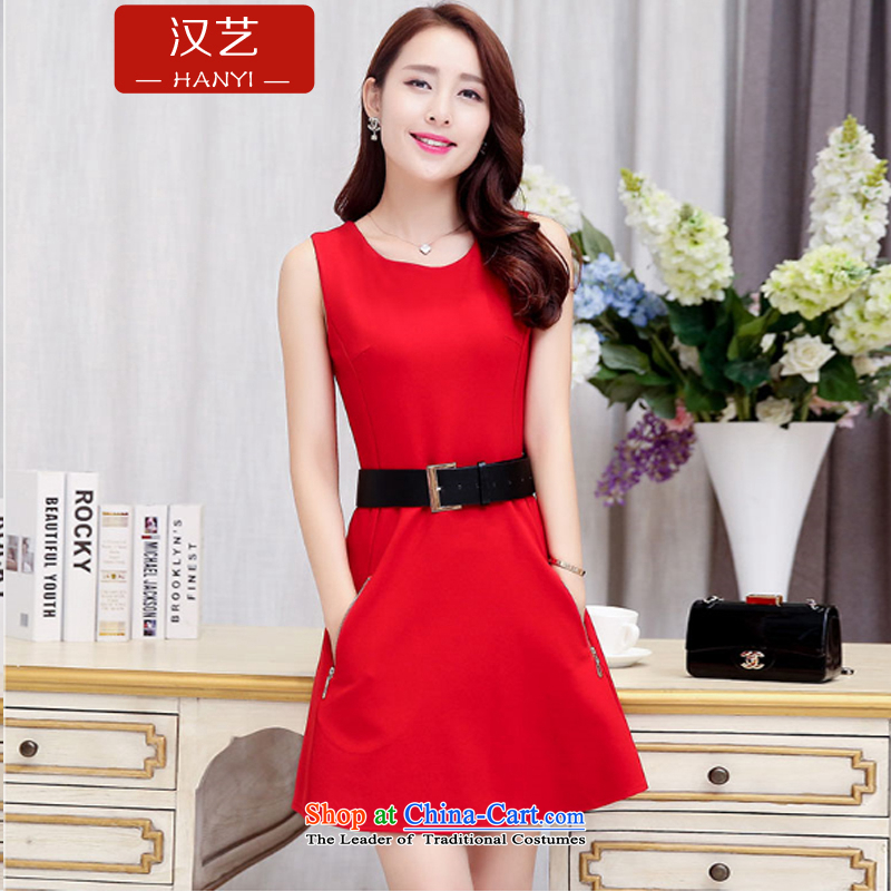 Han-yi 2015 Fall/Winter Collections Of Chinese short of small dress marriage dinner drink service bridesmaid bridal dresses back door red video thin Sau San suits skirts RED M, Han Yi , , , shopping on the Internet