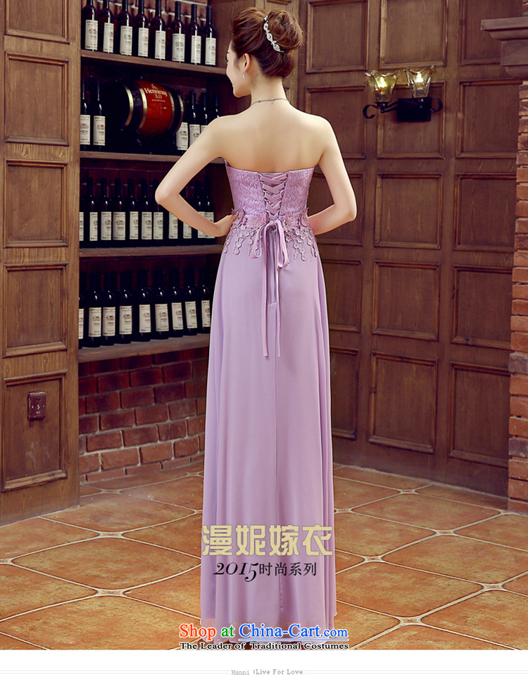 The Syrian Arab Republic  2015 Autumn time new bridesmaid mission dress with a light purple long bridesmaid sister skirt with service banquet performances dress balls moderator dress with a light purple L picture, prices, brand platters! The elections are supplied in the national character of distribution, so action, buy now enjoy more preferential! As soon as possible.