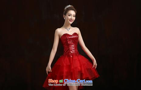 Pure Love bamboo yarn 2015 new red bride wedding dress long evening dresses evening drink service in the irrepressible cuff Sau San dress dark red tailored customer service contact pictures, prices, brand platters! The elections are supplied in the national character of distribution, so action, buy now enjoy more preferential! As soon as possible.