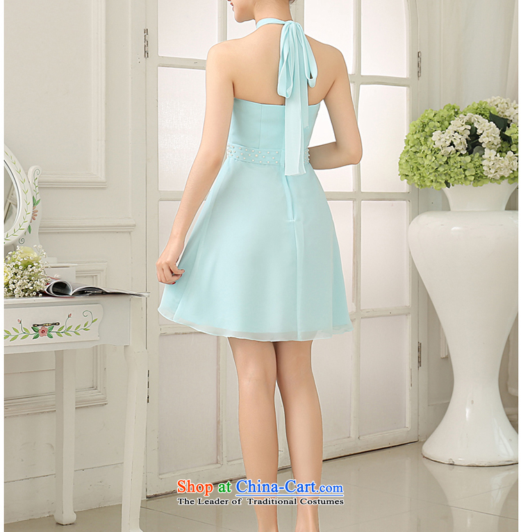 The first white into about 2015 NEW SKY BLUE shoulders bridesmaid Dress Short of mission sister mission bridesmaid services small dress skirt bridesmaid dress E S picture, prices, brand platters! The elections are supplied in the national character of distribution, so action, buy now enjoy more preferential! As soon as possible.