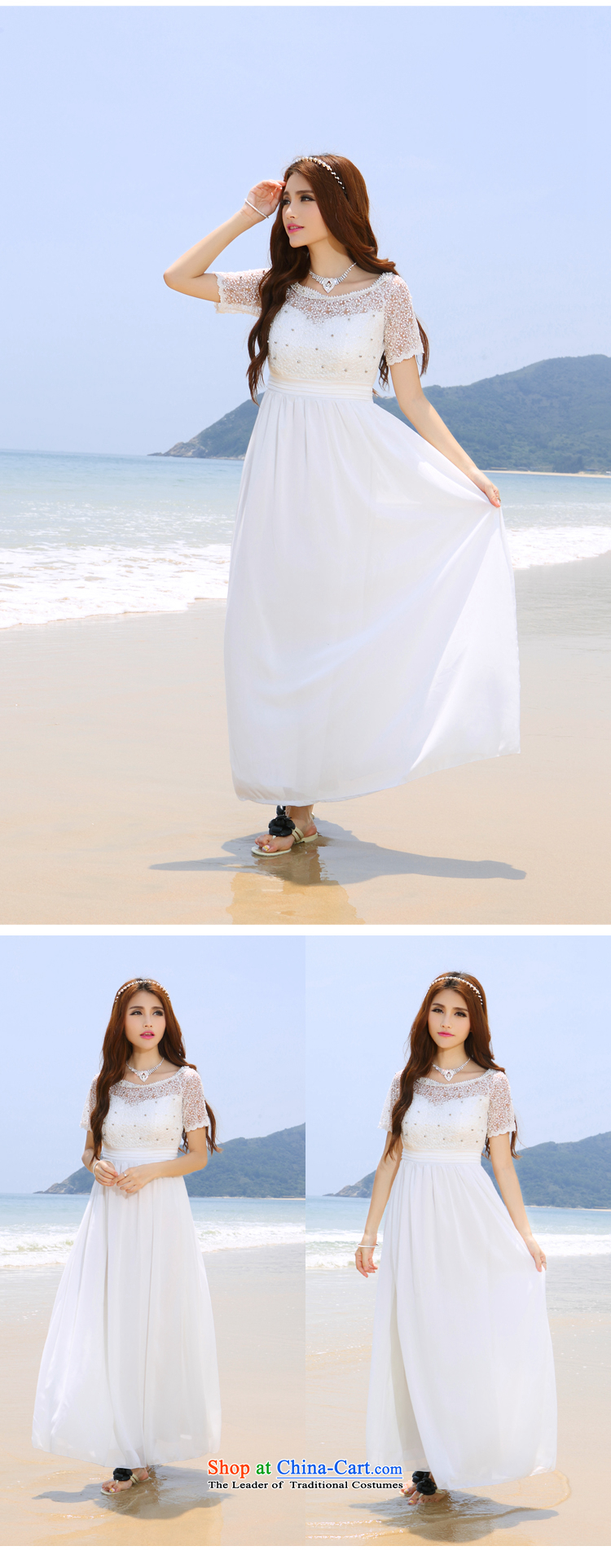 The fragrance of     2015 New Multimedia Maldives beach skirt wedding dresses nail-ju diamond Bohemia long long skirt 6041 White L picture, prices, brand platters! The elections are supplied in the national character of distribution, so action, buy now enjoy more preferential! As soon as possible.