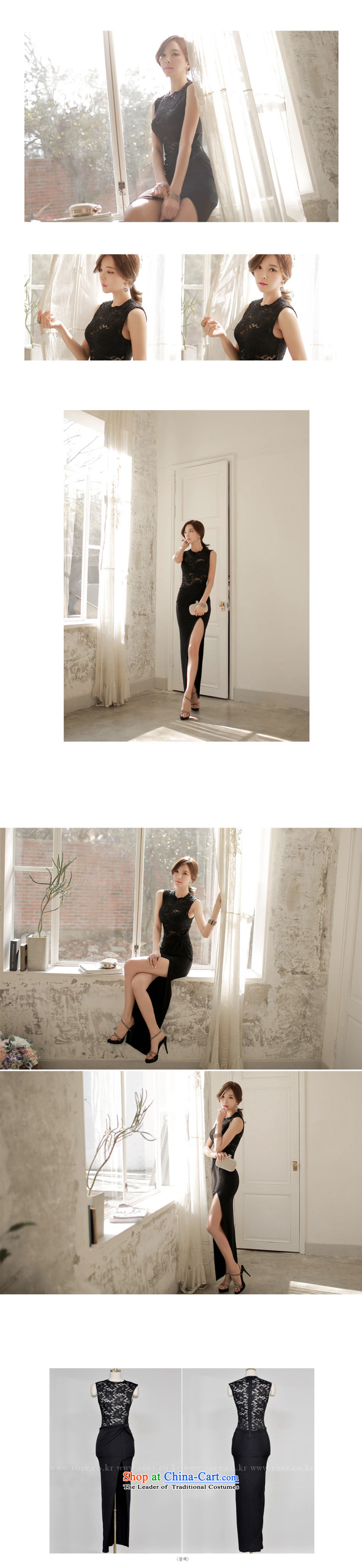 The fragrance of the    spring and summer of 2015 also new women lace stitching sexy sleeveless tank dresses temperament long skirt dress 8246 Black S picture, prices, brand platters! The elections are supplied in the national character of distribution, so action, buy now enjoy more preferential! As soon as possible.