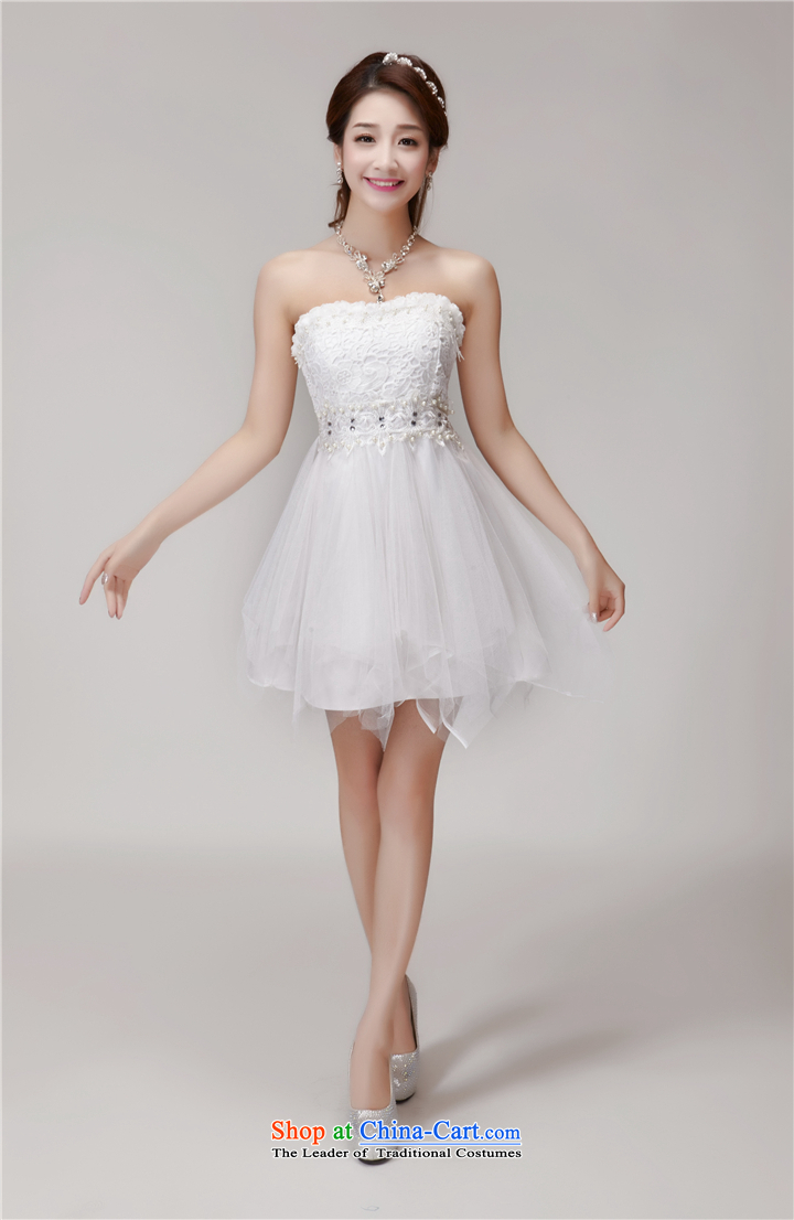 The fragrance of    2015 Summer multimedia manually staple pearl diamond temperament and Sau San chest dresses bridesmaid groups dress skirt 6013 pink M picture, prices, brand platters! The elections are supplied in the national character of distribution, so action, buy now enjoy more preferential! As soon as possible.