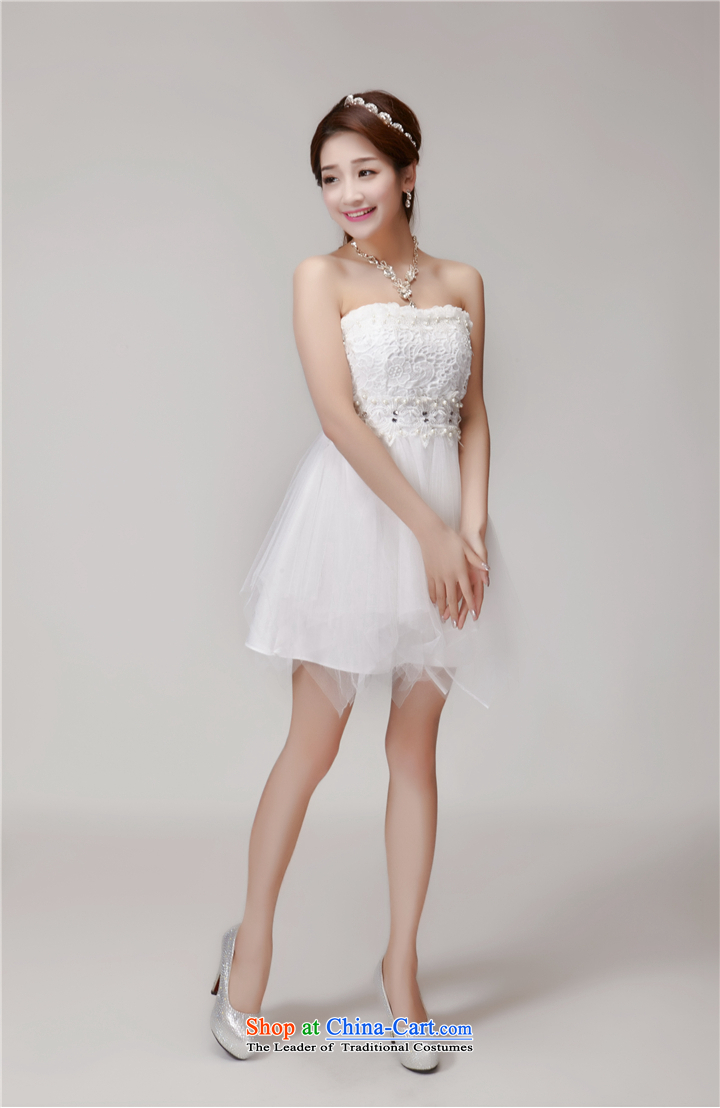 The fragrance of    2015 Summer multimedia manually staple pearl diamond temperament and Sau San chest dresses bridesmaid groups dress skirt 6013 pink M picture, prices, brand platters! The elections are supplied in the national character of distribution, so action, buy now enjoy more preferential! As soon as possible.