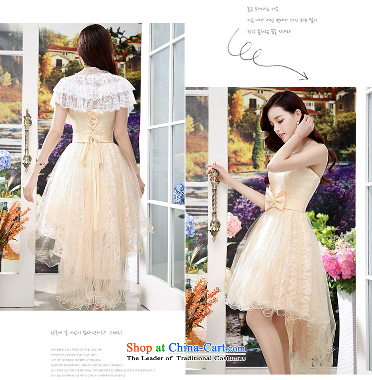 To the 2015 Summer Doi Shu new Korean women's temperament wrapped in the breast of long skirt sleeveless large-dress dresses apricot S picture, prices, brand platters! The elections are supplied in the national character of distribution, so action, buy now enjoy more preferential! As soon as possible.