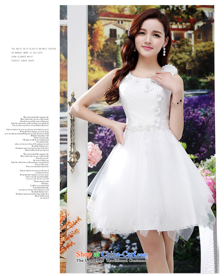 Use the word Doi Shu shoulders bridesmaid wedding dresses costumes performed a female dress marriage clothing division scanner input wine yi apricot XL Photo, prices, brand platters! The elections are supplied in the national character of distribution, so action, buy now enjoy more preferential! As soon as possible.