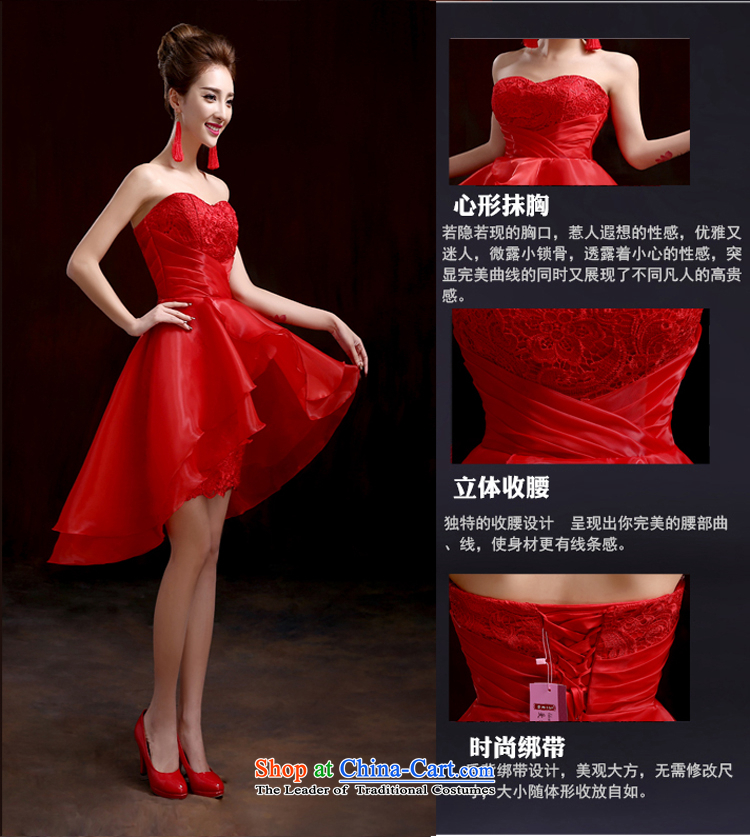 Pure Love bamboo yarn wedding dresses new small Dress Short, Red Dress lovely bride dress performances Sau San dress stage shows red dress XXL picture, prices, brand platters! The elections are supplied in the national character of distribution, so action, buy now enjoy more preferential! As soon as possible.