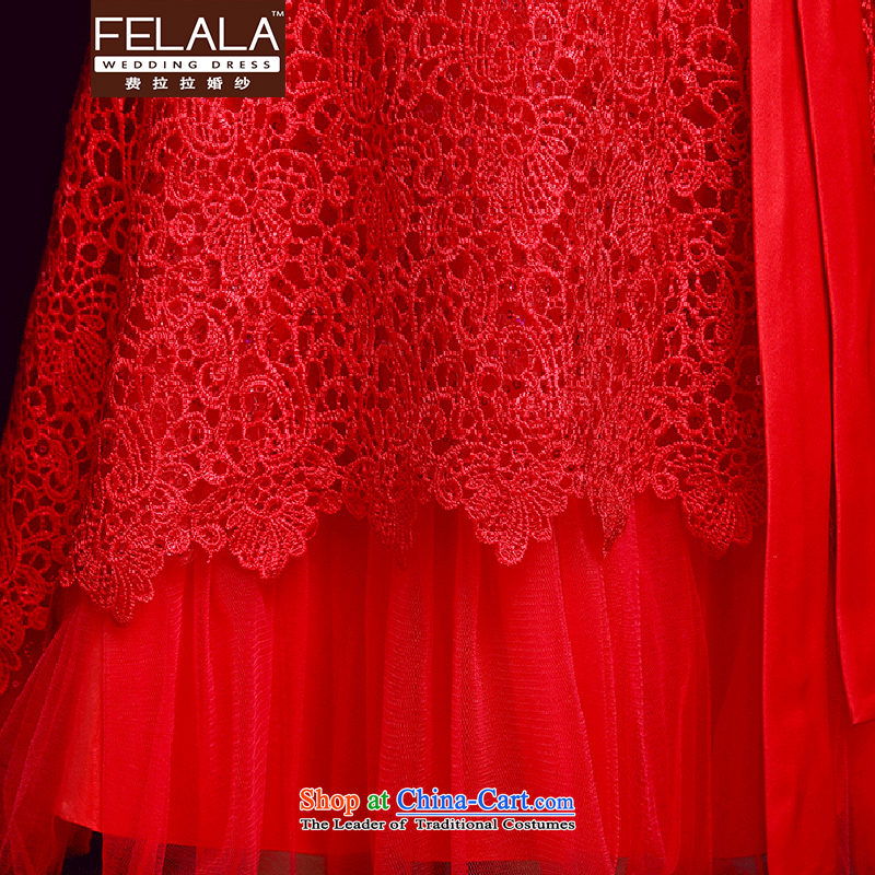 Ferrara in the summer of 2015, New sexy lace wiping the chest straps short of dress uniform L, bows Ferrara wedding (FELALA) , , , shopping on the Internet