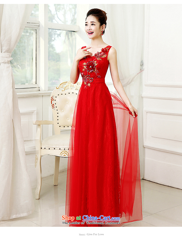 Time Syrian brides fall wedding dress long gown shoulders bows services bridesmaid services red evening dress will female dinner dress chinese red M picture, prices, brand platters! The elections are supplied in the national character of distribution, so action, buy now enjoy more preferential! As soon as possible.