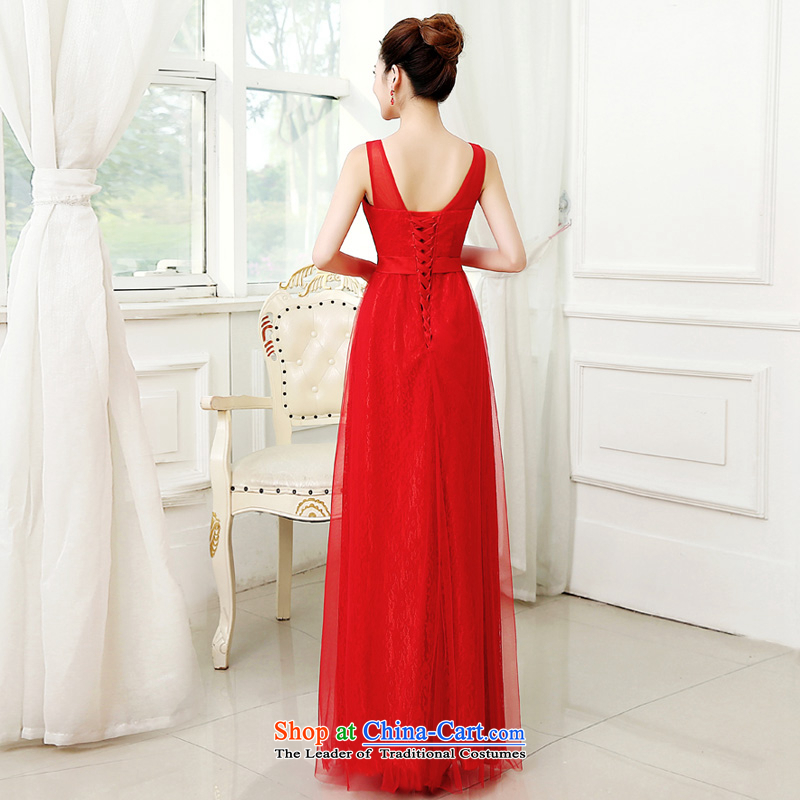 Time Syrian brides fall wedding dress long gown shoulders bows services bridesmaid services red evening dress will female dinner dress chinese red M Time Syrian shopping on the Internet has been pressed.