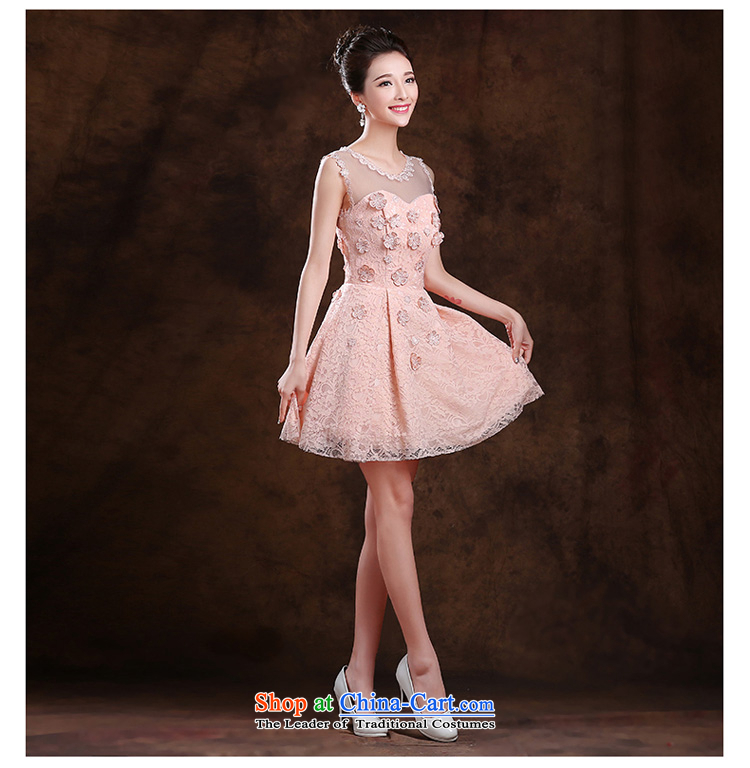 7 Color 7 tone won 2015 New bride edition bows to marry Evening Dress Short) bridesmaid dress dresses L033 light pink L picture, prices, brand platters! The elections are supplied in the national character of distribution, so action, buy now enjoy more preferential! As soon as possible.