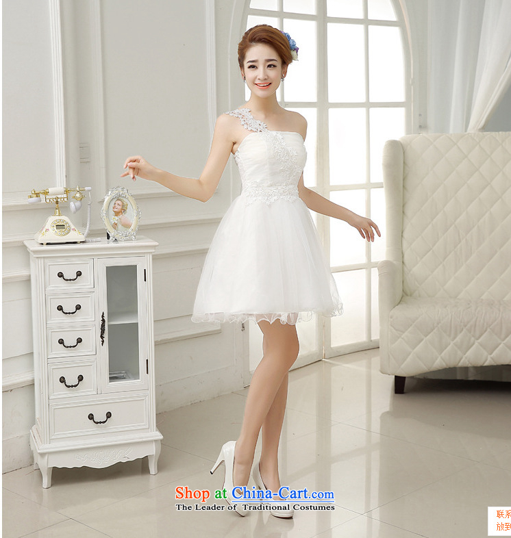 Yet, a 2015 new bridesmaid Dress Short Lifting Strap, Small dress skirt bride dinner drink service bridesmaid skirt qlf001 white are code pictures, prices, brand platters! The elections are supplied in the national character of distribution, so action, buy now enjoy more preferential! As soon as possible.