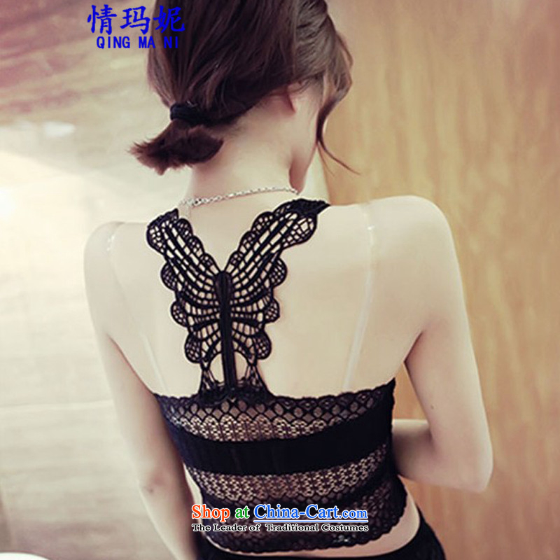 Shinta Mani .2015 in summer will be based on vests! Back-to-butterfly engraving lace wiping the chest is code that G5510 black of Princess Stephanie (QINGMANI) , , , shopping on the Internet