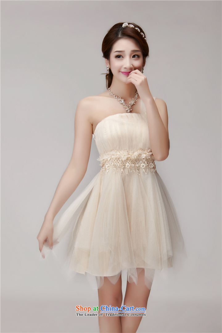 Cd-heung 2015 Summer new bridesmaid mission dress evening dresses and sisters skirts banquet short of small dress 258 L pictures, price pink, brand platters! The elections are supplied in the national character of distribution, so action, buy now enjoy more preferential! As soon as possible.