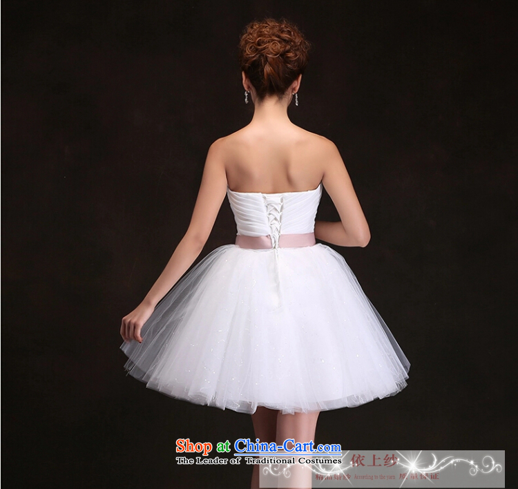 Yong-yeon and summer, bridal wedding dresses and stylish, wipe the Chest Sau San short skirts bon bon western style wedding dresses bridesmaid small white S picture, prices, brand platters! The elections are supplied in the national character of distribution, so action, buy now enjoy more preferential! As soon as possible.