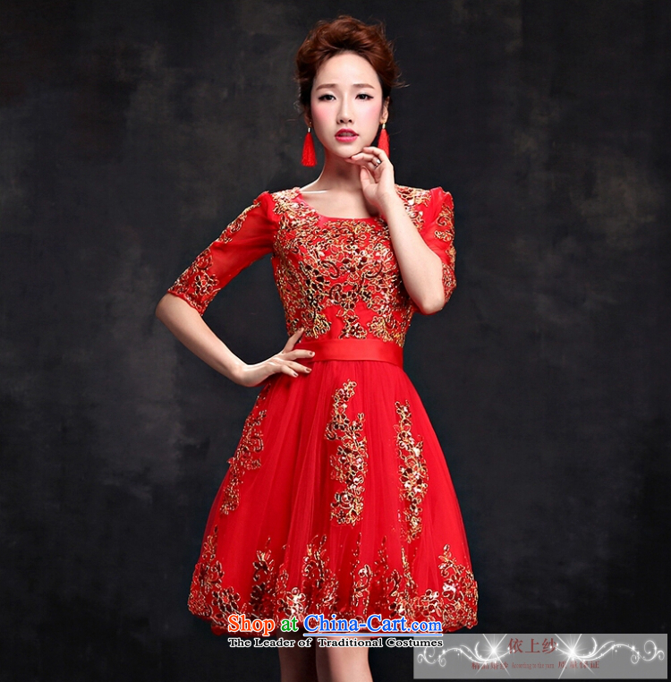 Yong-yeon and evening dresses 2015 new drink service, Ms. wedding dress bride stylish wedding dresses summer red L picture, prices, brand platters! The elections are supplied in the national character of distribution, so action, buy now enjoy more preferential! As soon as possible.