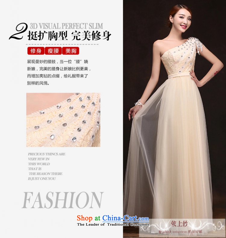 Yong-yeon and bows to the new spring and summer marriages stylish long single shoulder banquet evening dresses bridesmaid dresses Sau San spot is bound to be made with a zipper red XXL picture, prices, brand platters! The elections are supplied in the national character of distribution, so action, buy now enjoy more preferential! As soon as possible.