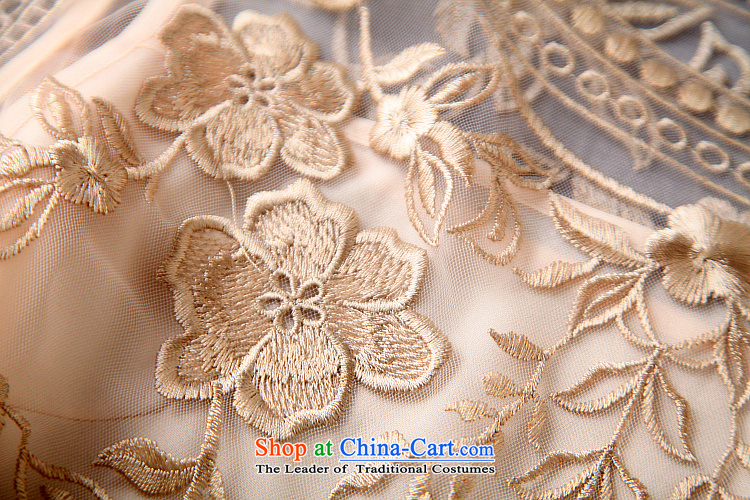 The new Europe and the summer caynova2015 stylish Heavy Industry positioning like Susy Nagle Embroidery Apron gold M Sau San dress photo, prices, brand platters! The elections are supplied in the national character of distribution, so action, buy now enjoy more preferential! As soon as possible.