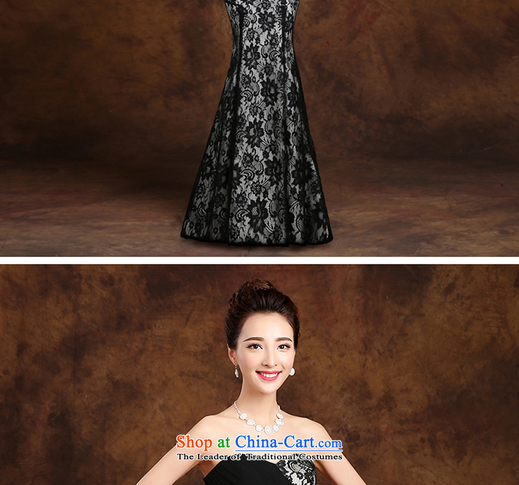 The first white into about 2015 Spring black long evening dresses and chest annual stylish black evening Sau San crowsfoot L picture, prices, brand platters! The elections are supplied in the national character of distribution, so action, buy now enjoy more preferential! As soon as possible.
