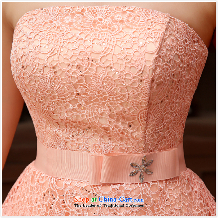Marriage Wedding Dress Short) bridesmaid equipped with short of marriage evening dresses marriage small gift light yellow XXL picture, prices, brand platters! The elections are supplied in the national character of distribution, so action, buy now enjoy more preferential! As soon as possible.