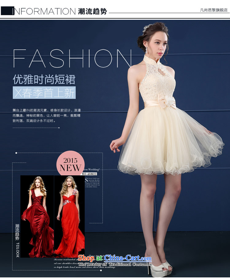 Champagne color bridesmaid sister mission shortage of services Mr Ronald Korean large bride 2015 spring evening dress female-to-small also champagne color pictures, prices, S brand platters! The elections are supplied in the national character of distribution, so action, buy now enjoy more preferential! As soon as possible.