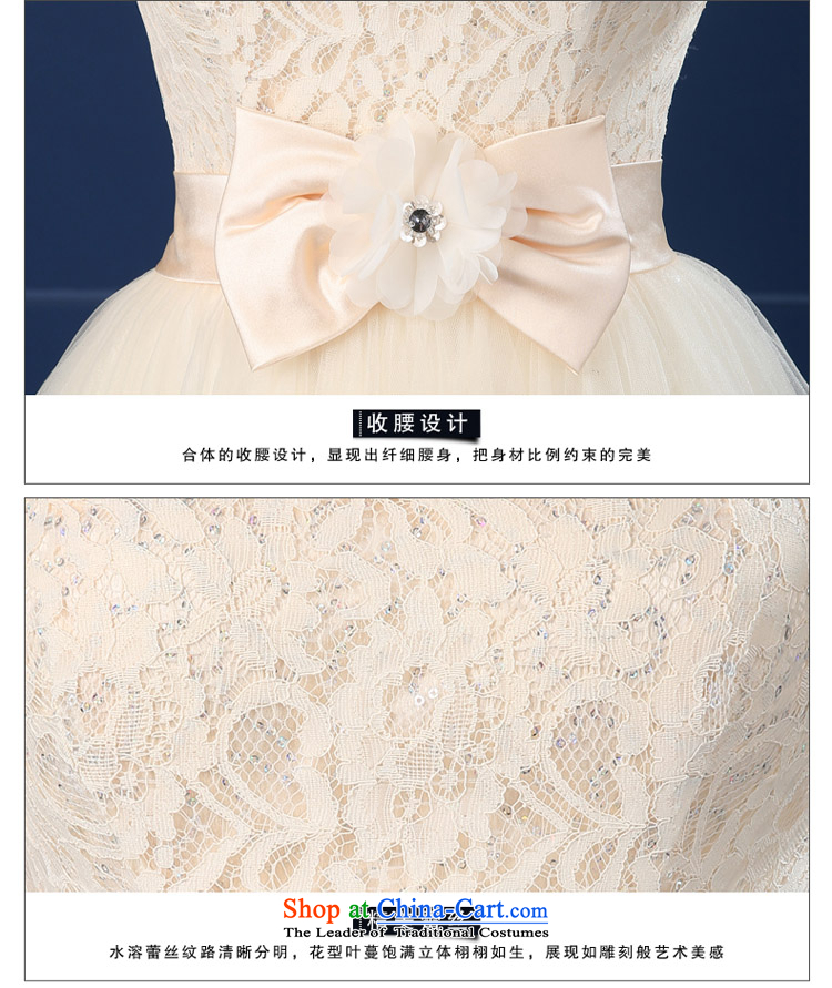 Champagne color bridesmaid sister mission shortage of services Mr Ronald Korean large bride 2015 spring evening dress female-to-small also champagne color pictures, prices, S brand platters! The elections are supplied in the national character of distribution, so action, buy now enjoy more preferential! As soon as possible.