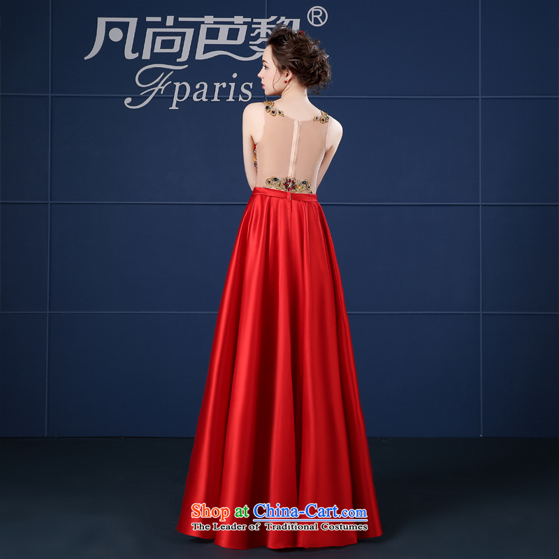 Where there and minimalist Lai banquet evening dresses long red shoulders bride bows Service Bridal Spring/Summer 2015 New Red S, where there is Barbara Lai (FSUNPARES) , , , shopping on the Internet