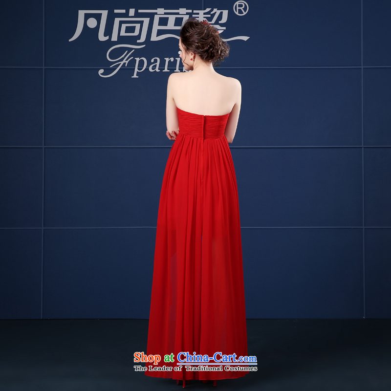 However Service Bridal Fashion New Spring 2015) red short of small dress bridesmaid evening dress wedding dress girl S, where there and red lai (FSUNPARES) , , , shopping on the Internet