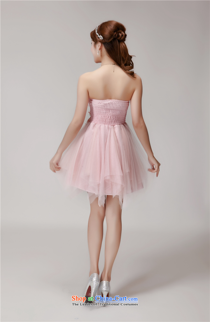 Connie sat Lai Opertti C.O.D. 2015 manually staple pearl diamond temperament and Sau San chest dresses bridesmaid groups dress skirt pink L picture, prices, brand platters! The elections are supplied in the national character of distribution, so action, buy now enjoy more preferential! As soon as possible.