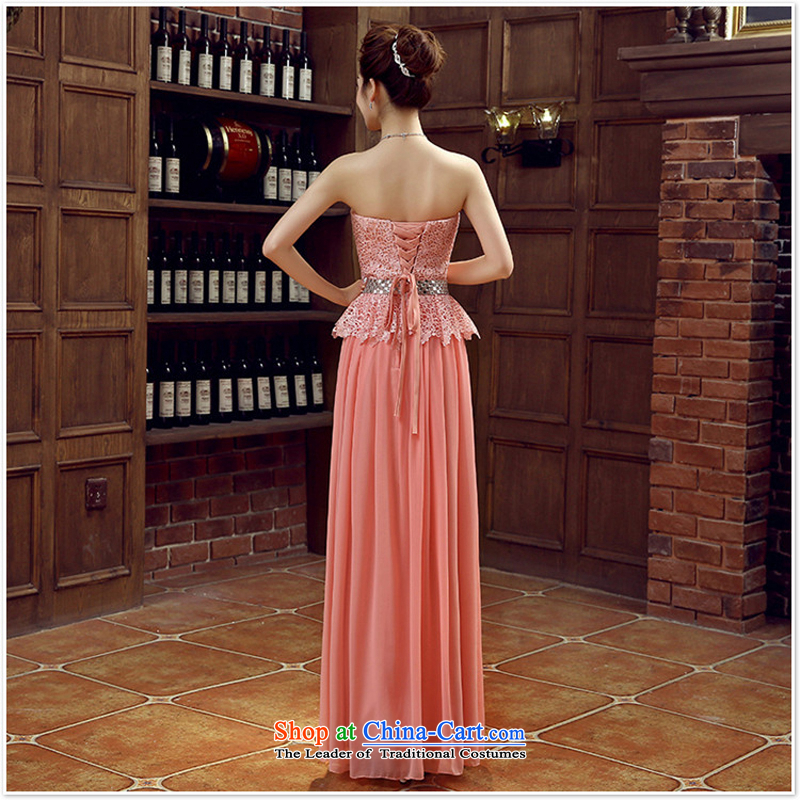 Long gown bride bridesmaid wedding dress marriage bows services wedding night wear long bride with new red s, Youn 2015 spirit has been pressed shopping on the Internet