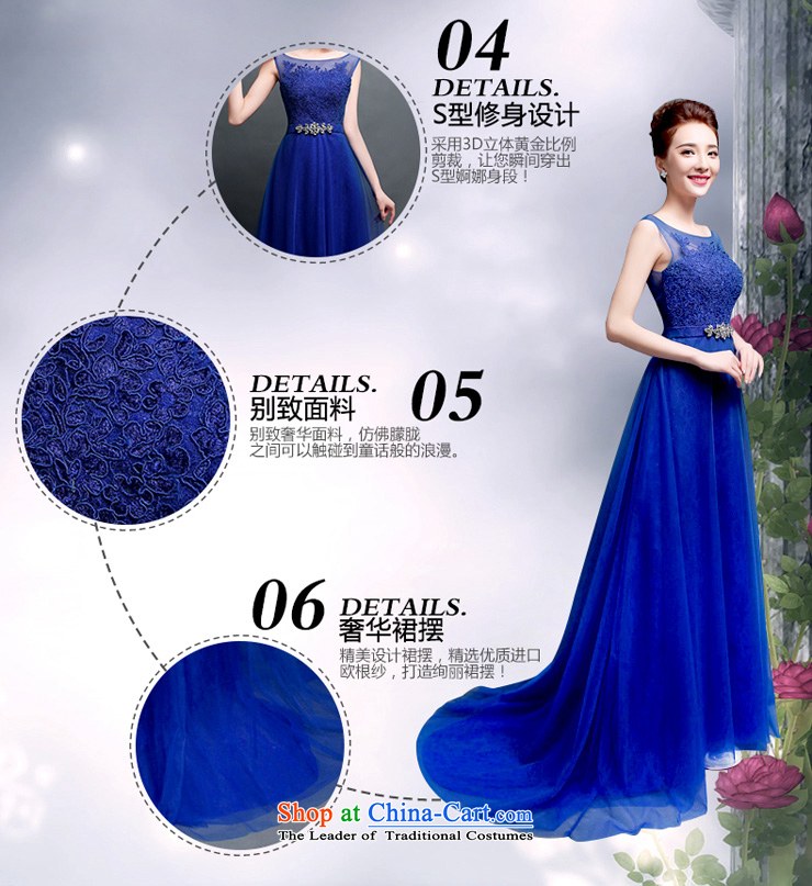 Evening dress the new bride toasting champagne 2015 Chief dinners will dance shoulders Ms. blue evening dress pleasant bride blue XXL picture, prices, brand platters! The elections are supplied in the national character of distribution, so action, buy now enjoy more preferential! As soon as possible.