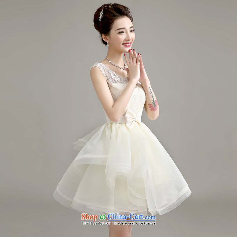 Love is the spring 2015 Yi New short bridesmaid dresses, Short, Bridal Services Spring Banquet of toasting champagne evening dresses and sisters skirt female champagne color champagne color S Yi Sang Love , , , shopping on the Internet