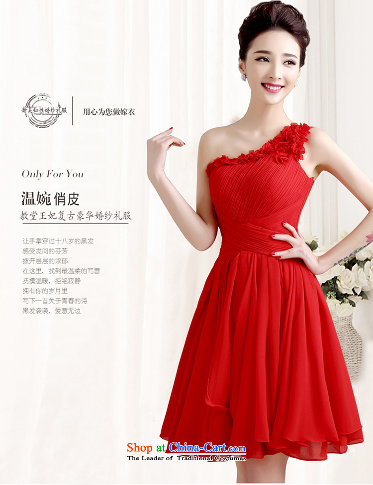 Love is new, Yi 2015 Summer bows Service Bridal Fashion evening dresses marriage ceremony shoulder bridesmaid services, red autumn red can be made plus $30 does not return pictures, prices, brand platters! The elections are supplied in the national character of distribution, so action, buy now enjoy more preferential! As soon as possible.