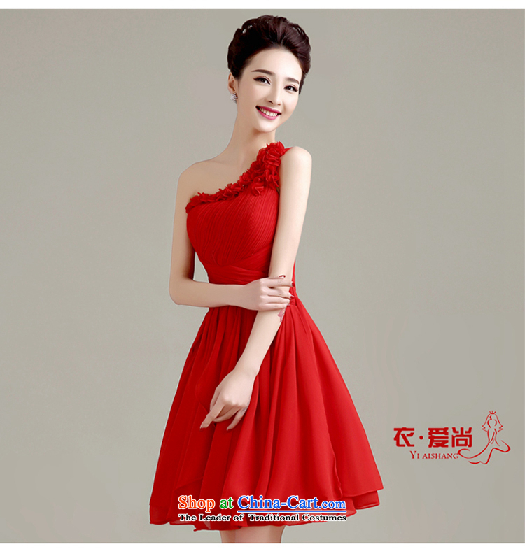 Love is new, Yi 2015 Summer bows Service Bridal Fashion evening dresses marriage ceremony shoulder bridesmaid services, red autumn red can be made plus $30 does not return pictures, prices, brand platters! The elections are supplied in the national character of distribution, so action, buy now enjoy more preferential! As soon as possible.
