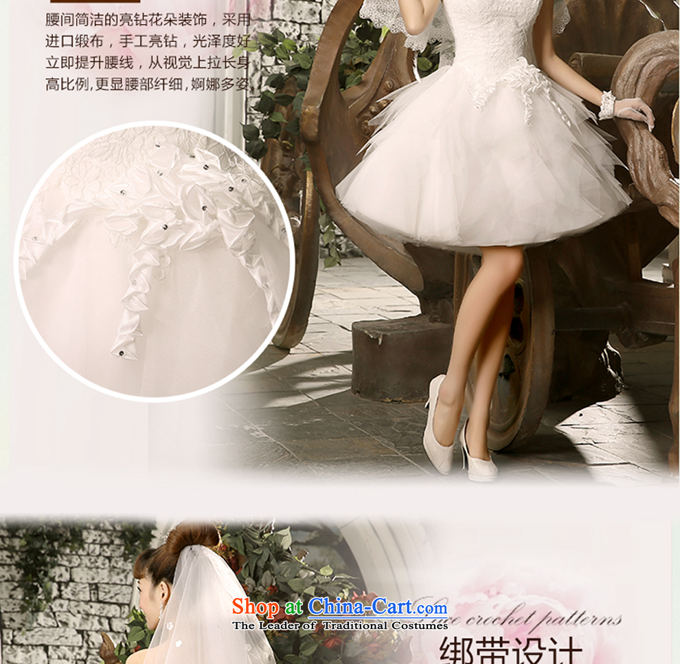 Starring impression bridesmaid dress 2015 new bridesmaid short, wipe the chest marriage stylish bows dress evening dresses retro lace princess skirt H1036 M picture, prices, brand platters! The elections are supplied in the national character of distribution, so action, buy now enjoy more preferential! As soon as possible.