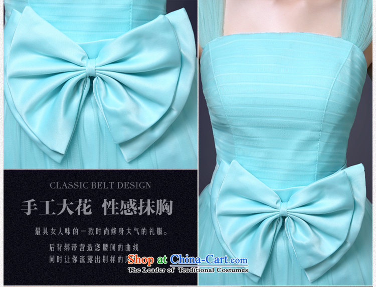 Taylor Martin 2015 bridesmaid mission dress Korean fashion lace bridesmaid to marry a wedding dress short shoulder field small dress light blue M picture, prices, brand platters! The elections are supplied in the national character of distribution, so action, buy now enjoy more preferential! As soon as possible.