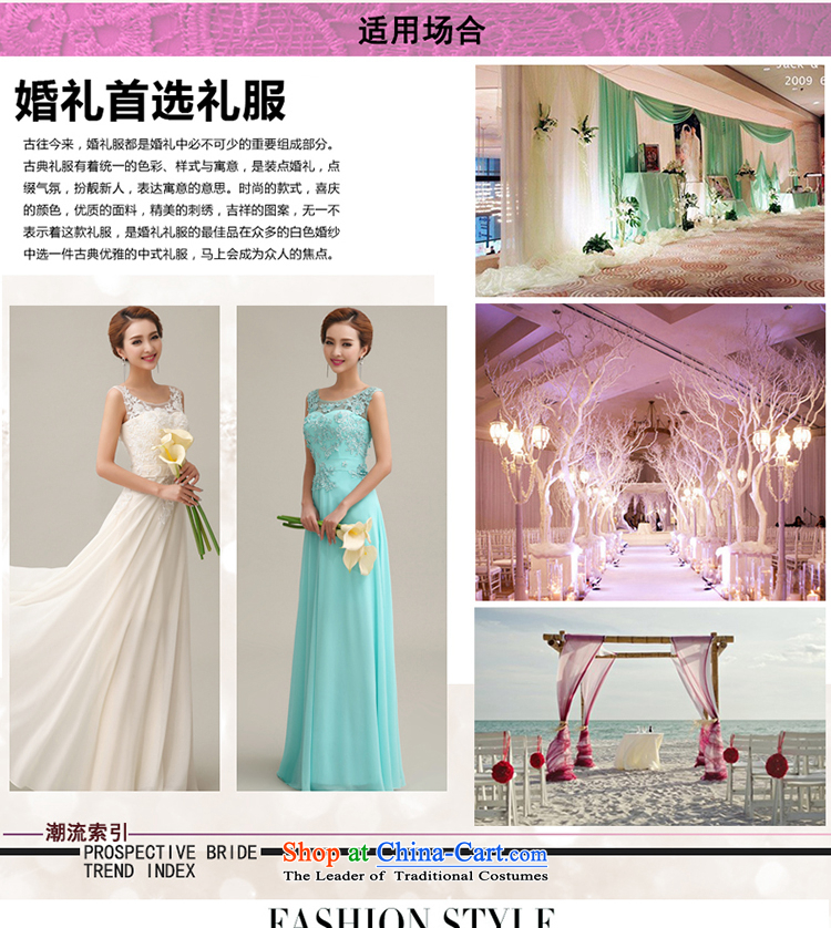 Yi Sang-wedding dresses love spring and summer 2015 new marriages bows services bridesmaid long red lace evening dress female champagne color pictures, prices, S brand platters! The elections are supplied in the national character of distribution, so action, buy now enjoy more preferential! As soon as possible.