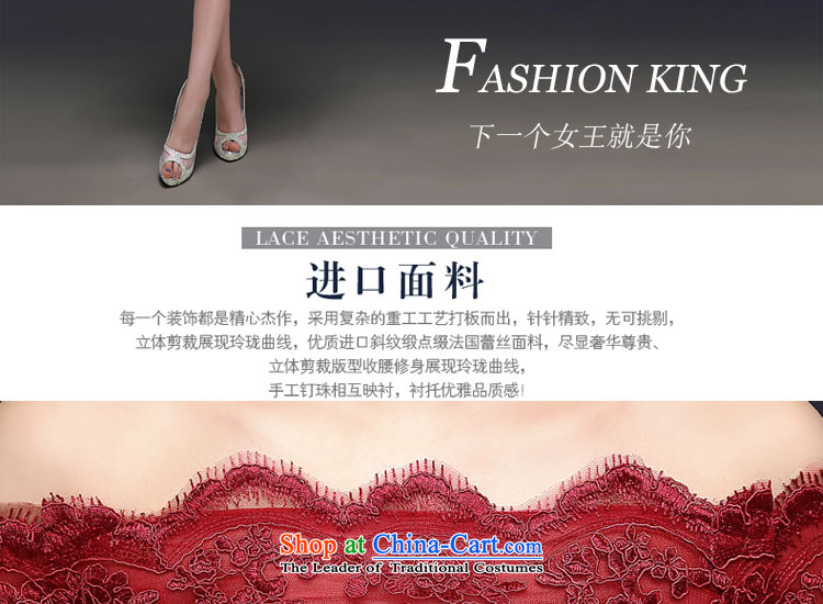 Each new summer 2015, Connie stylish marriages red bows word services shoulder lace short-sleeved dress) female LF0005 CHUN  S pictures of red, prices, brand platters! The elections are supplied in the national character of distribution, so action, buy now enjoy more preferential! As soon as possible.