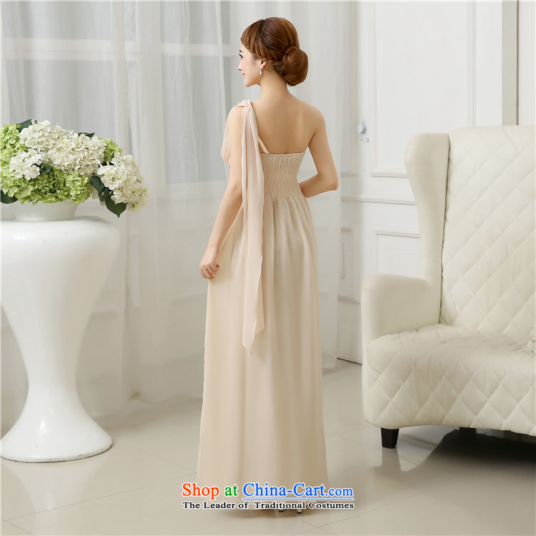 Yet, a new paragraph bridesmaid mission dress long bridesmaid sister skirt elegant long service pack marriage will Mr Ronald, used in rule5278 champagne color codes are pictures, prices, brand platters! The elections are supplied in the national character of distribution, so action, buy now enjoy more preferential! As soon as possible.