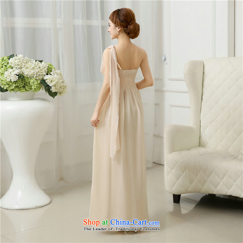 Yet, a new paragraph bridesmaid mission dress long bridesmaid sister skirt elegant long service pack marriage will Mr Ronald, used in rule5278 champagne color code, yet, are a , , , shopping on the Internet