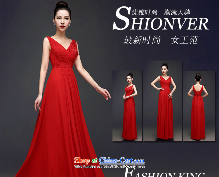Each red bows to the bride Connie dress long summer 2015 New 2 V-Neck video thin shoulder straps wedding dress 0006 Red tailored does not allow for pictures, prices, brand platters! The elections are supplied in the national character of distribution, so action, buy now enjoy more preferential! As soon as possible.