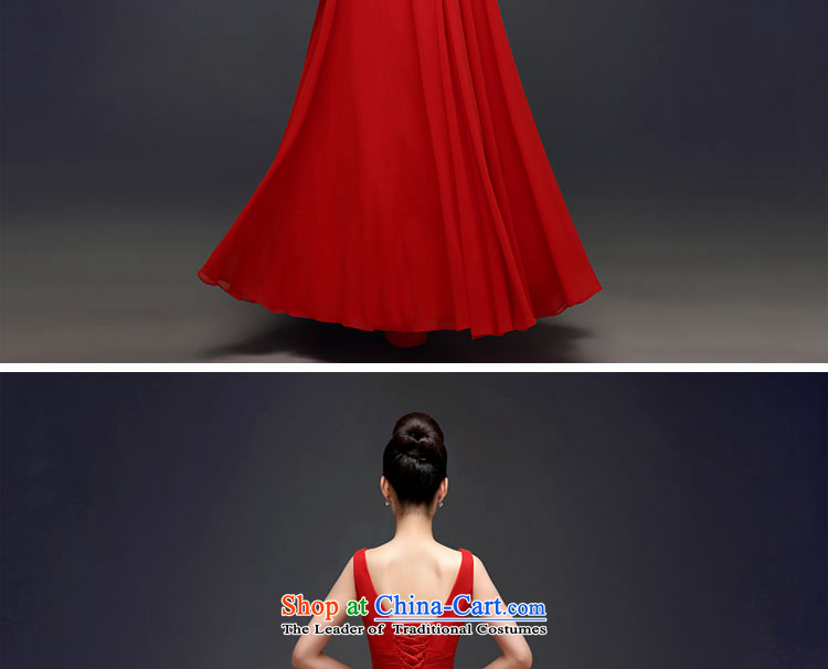 Each red bows to the bride Connie dress long summer 2015 New 2 V-Neck video thin shoulder straps wedding dress 0006 Red tailored does not allow for pictures, prices, brand platters! The elections are supplied in the national character of distribution, so action, buy now enjoy more preferential! As soon as possible.