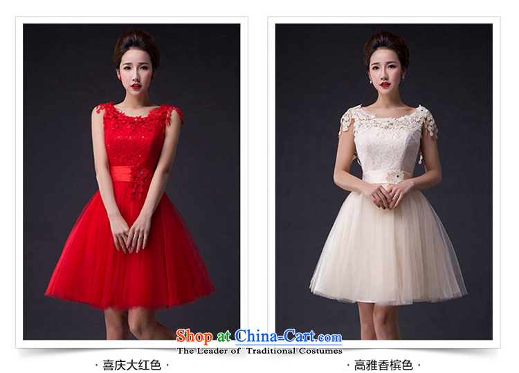 Hei Kaki wedding dresses 2015 new shoulder Korean Princess Bride wiping the chest straps short of the irrepressible bon bon skirt bridesmaid JX02 services red XS picture, prices, brand platters! The elections are supplied in the national character of distribution, so action, buy now enjoy more preferential! As soon as possible.