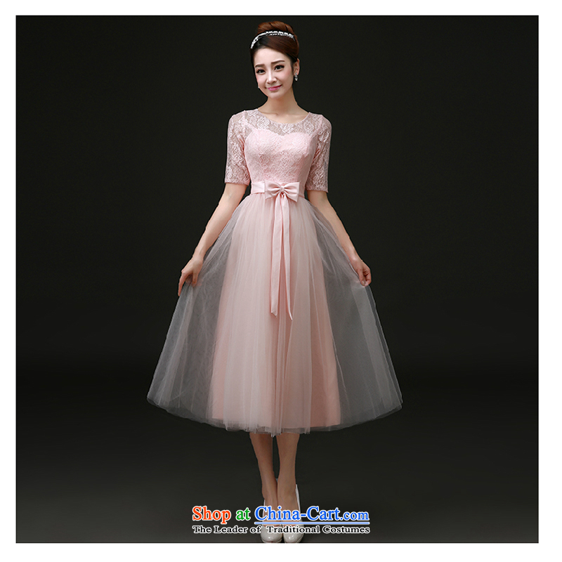 The first white into about 2015 Short bridesmaid services) bows to married women summer gown banquet evening dresses moderator dress, Julia. With the girl, pink , L, white first into about shopping on the Internet has been pressed.