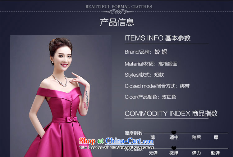 Connie a wedding every field shoulder evening dresses 2015 new short, Mr Ronald brides banquet bows to tie the chairpersons of Female dress red XXL picture, prices, brand platters! The elections are supplied in the national character of distribution, so action, buy now enjoy more preferential! As soon as possible.