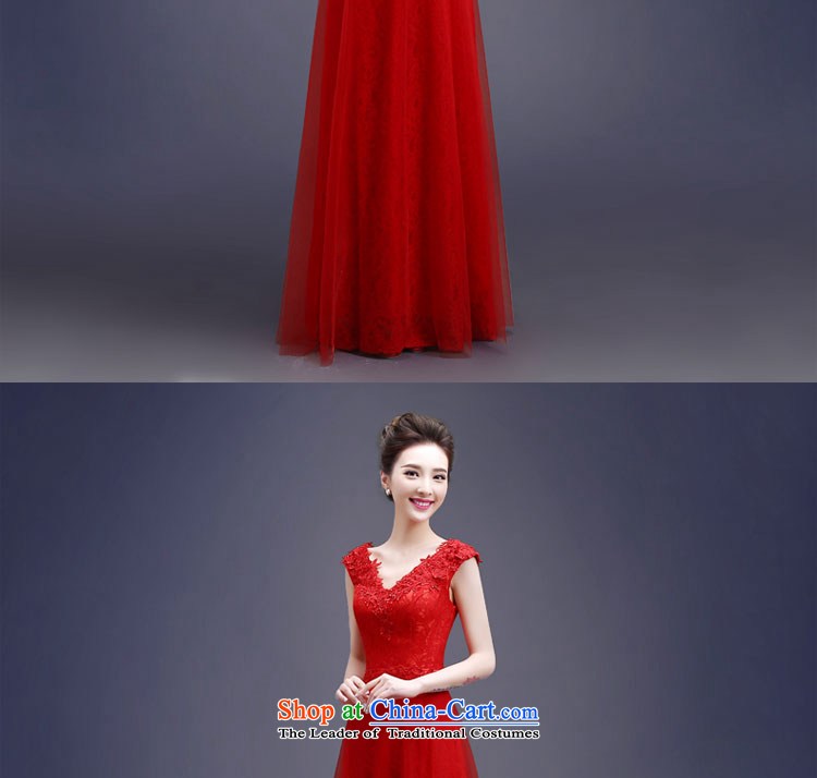 Each red bride bows services Connie Summer Spring 2015 new long stylish shoulder straps lace video thin wedding dress female LF RED XL Photo, prices, brand platters! The elections are supplied in the national character of distribution, so action, buy now enjoy more preferential! As soon as possible.