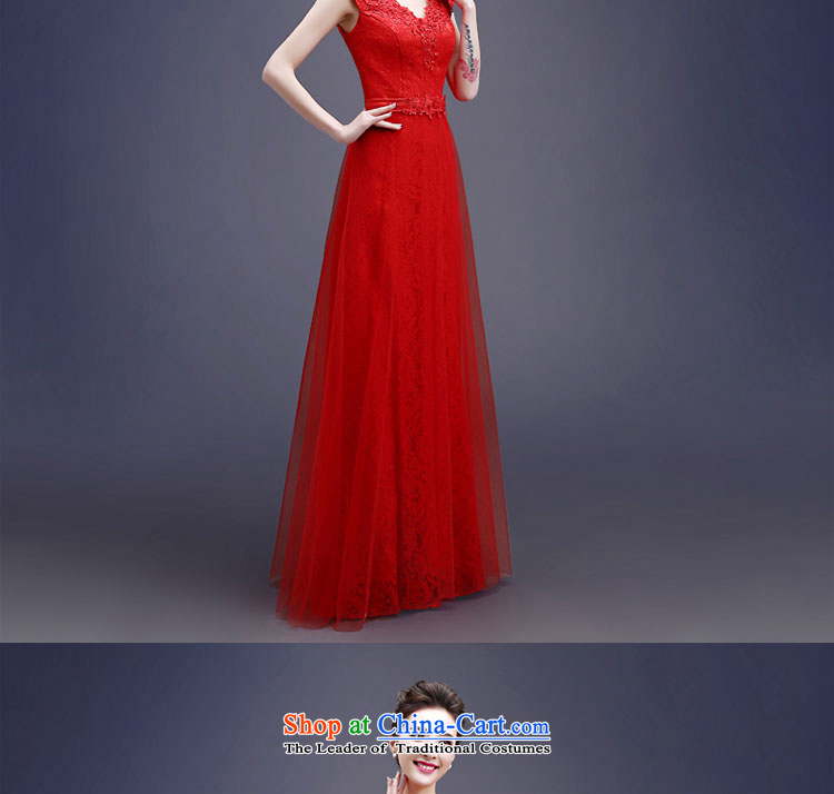 Each red bride bows services Connie Summer Spring 2015 new long stylish shoulder straps lace video thin wedding dress female LF RED XL Photo, prices, brand platters! The elections are supplied in the national character of distribution, so action, buy now enjoy more preferential! As soon as possible.