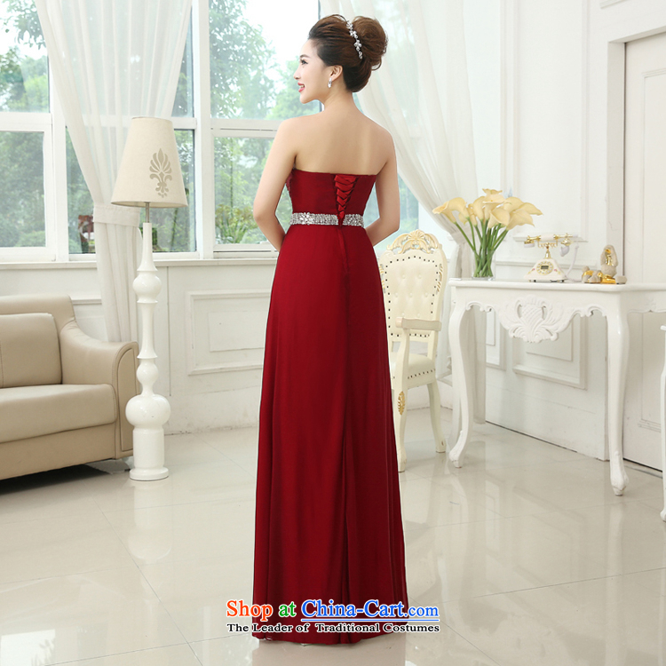 Pure Love bamboo yarn 2015 new red bride wedding dress long evening dresses evening drink service manual parquet diamond jewelry evening dresses shone dark red and classy tailored customer service contact pictures, prices, brand platters! The elections are supplied in the national character of distribution, so action, buy now enjoy more preferential! As soon as possible.